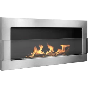Pakabinamas biožidinys 900x400 INOX su stiklu