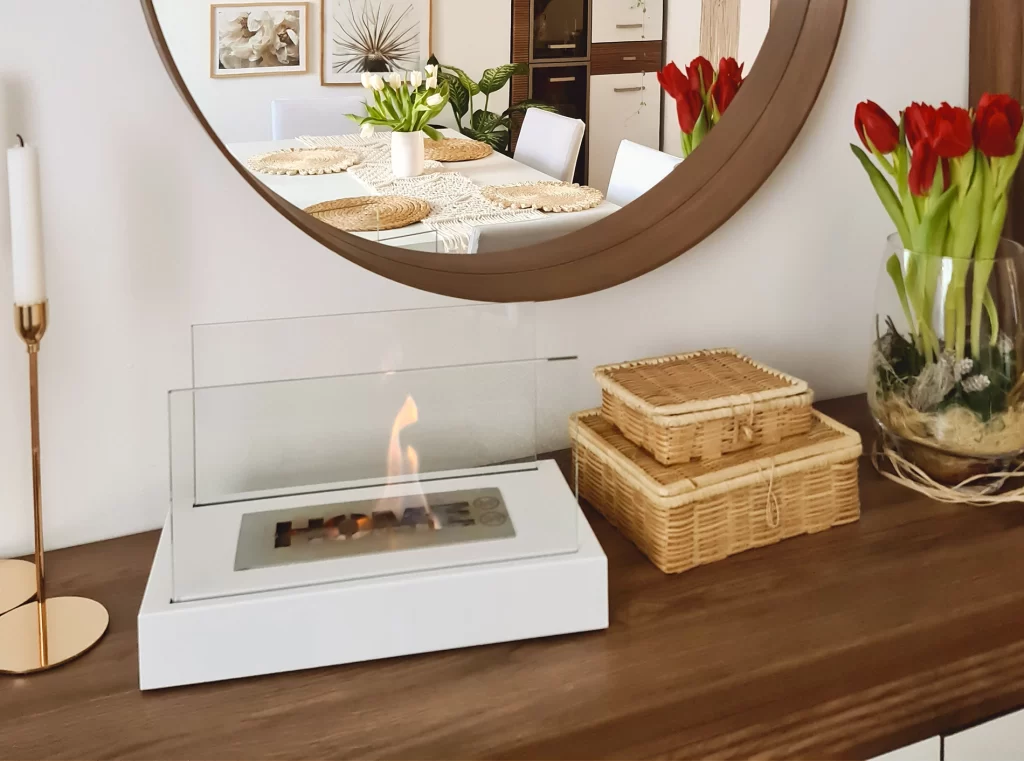 Home matinis struktūrinis baltas biožidinys