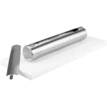 STAINLESS baltas blizgus laisvai pastatomas biožidinys