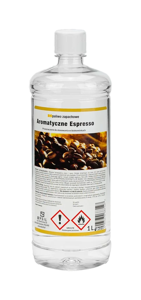Kvapusis biokuras 1L Aromatinis espresas