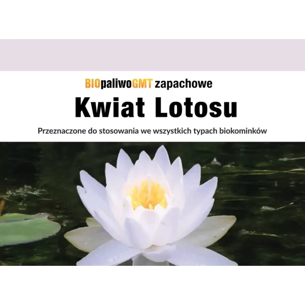 Kvapusis biokuras 1L Lotoso gėlė
