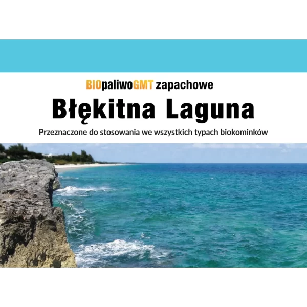 Kvapusis biokuras 1L Mėlynoji lagūna