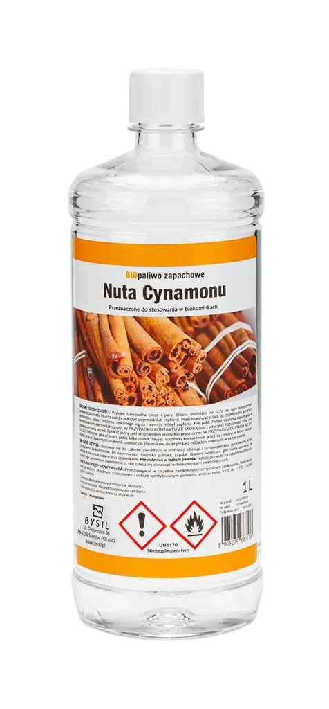 Kvapusis biokuras 1L Cinamono nata