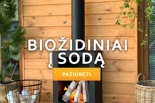 Biožidiniai į sodą